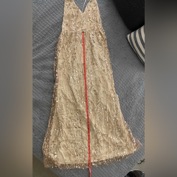 NEW Southern Fried Chics Sequin and Glitter Maxi Dress - Picture 12 of 13